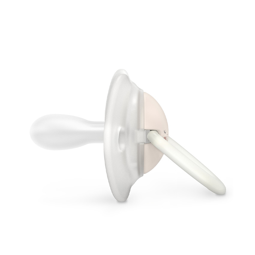 Lot de 2 sucettes silicone SX Pro Night & Day 6-18M lapin 