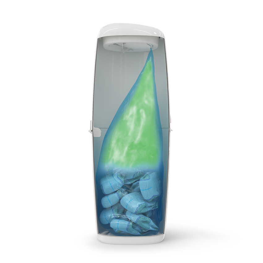 Poubelle à couches Classic XL Dress Up avec 1 recharge octogonale  