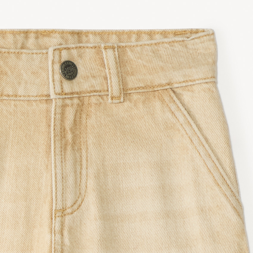 Bermudas estilo cargo de denim para niño 