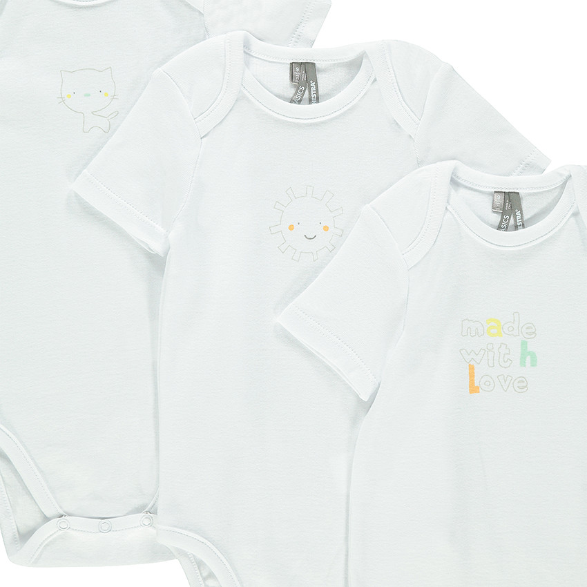 Lote de 7 bodies con fantasía con abertura adaptada a la edad  Additional Lote de 7 bodies con fantasía con abertura adaptada a la edad