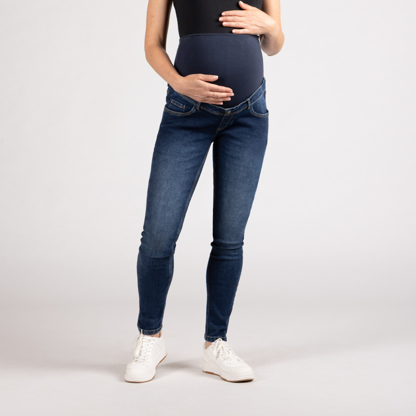 Jeans slim de maternidad con banda alta  Additional Jeans slim de maternidad con banda alta