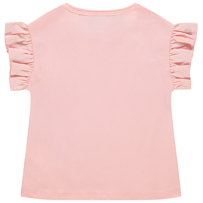 Camiseta manga corta con volantes Minnie Disney 