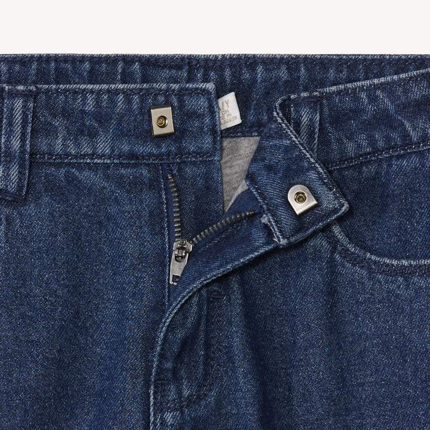 Pantalón vaquero recto liso para niño 