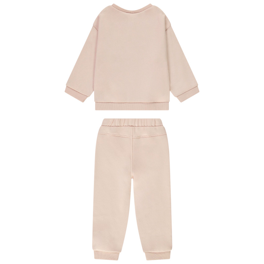 Ensemble jogging 2 pièces print Love pour bébé fille 