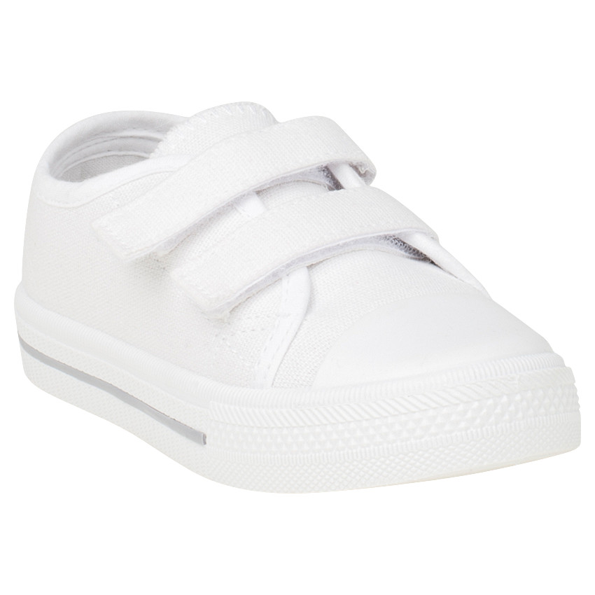 Zapatillas bajas de lona con cierre de velcro del 29 al 35 