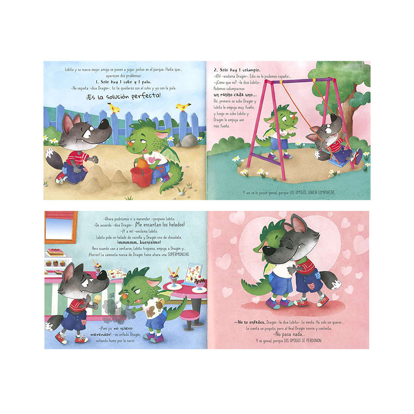 Cuento Lobito y su mejor amigo +4 años  