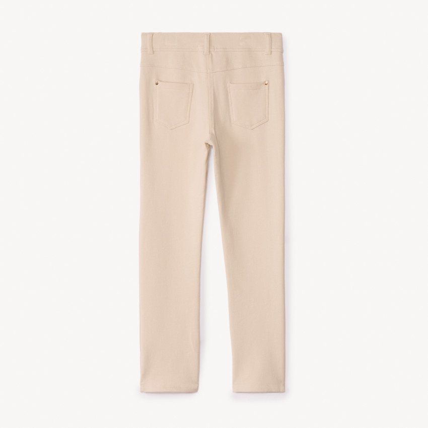 Pantalón skinny de felpa para niña 