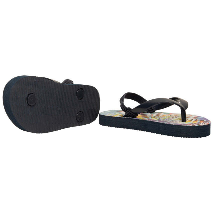 Chanclas estampadas Malibu Beach para niño con tira según la edad. 
