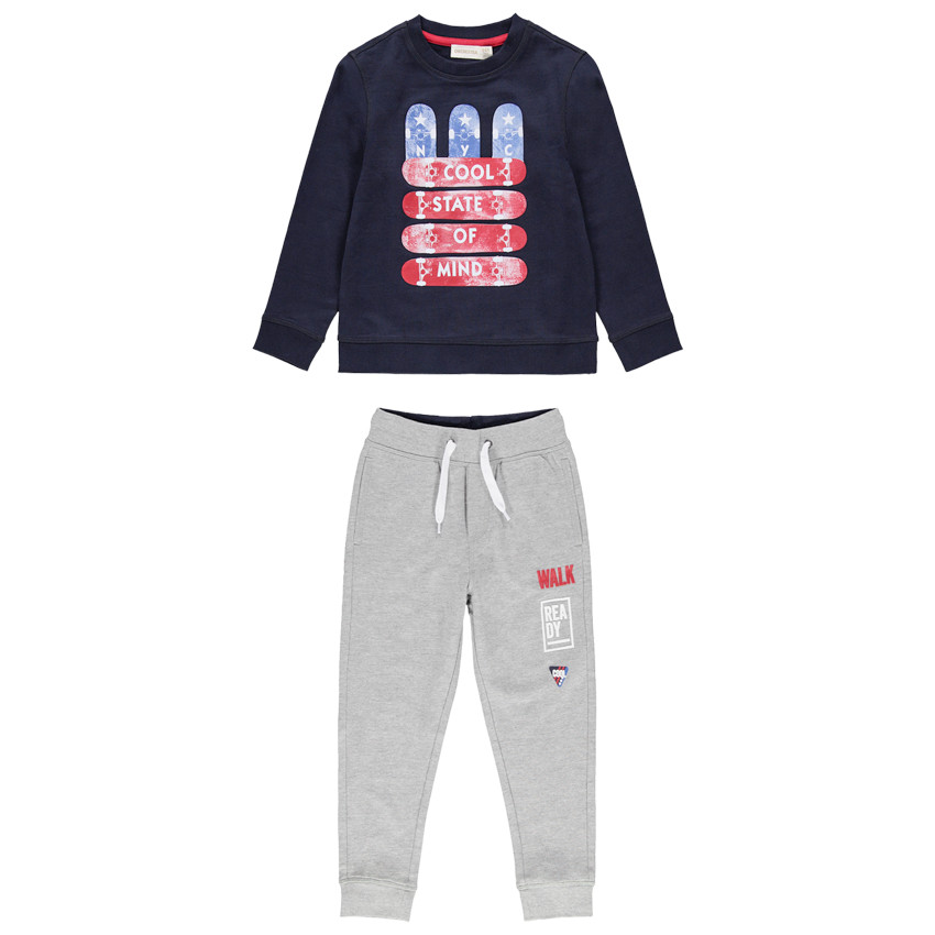 Jogging en molleton à skateboards imprimés  Additional Jogging en molleton à skateboards imprimés