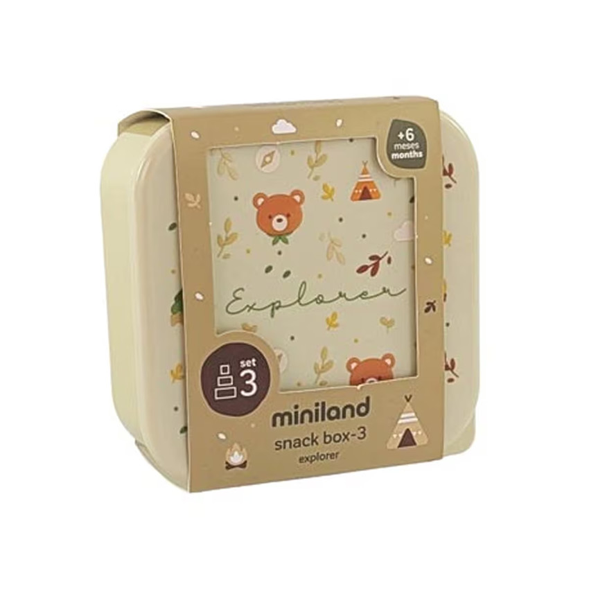 Fiambrera infantil Set de 3 uds Explorer 