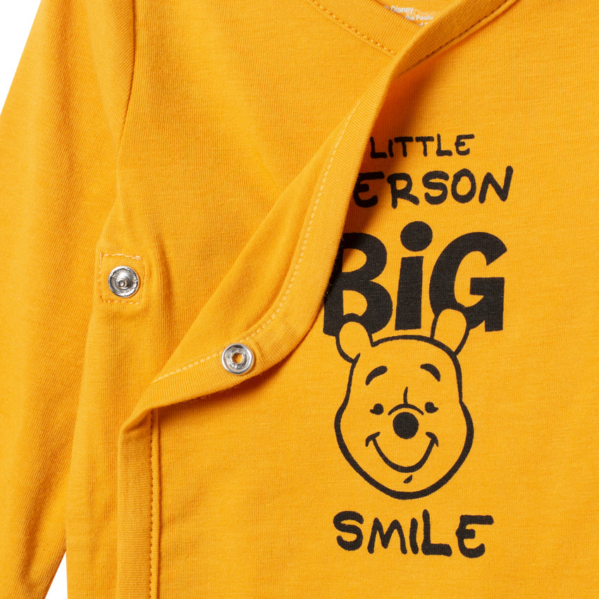 Pack de 3 bodies manga larga estampado Winnie the Pooh Disney 