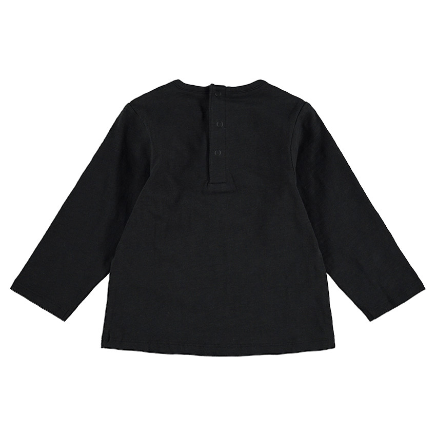 Camiseta de manga larga de HALLOWEEN con esqueleto de dinosaurio estampado 