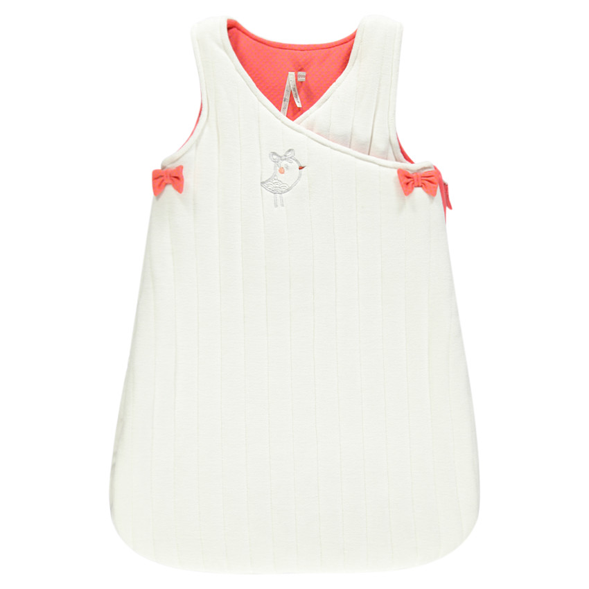 Turbulette sans manches en velours (de la naissance au 12 mois) 