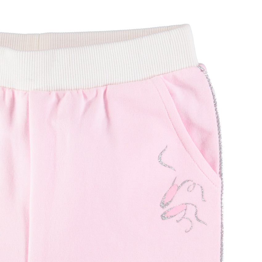 Chándal de algodón ecológico con estampado de bailarina 