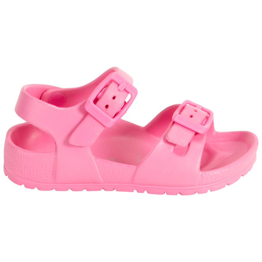 Sandalias de playa suaves con hebillas para niña 