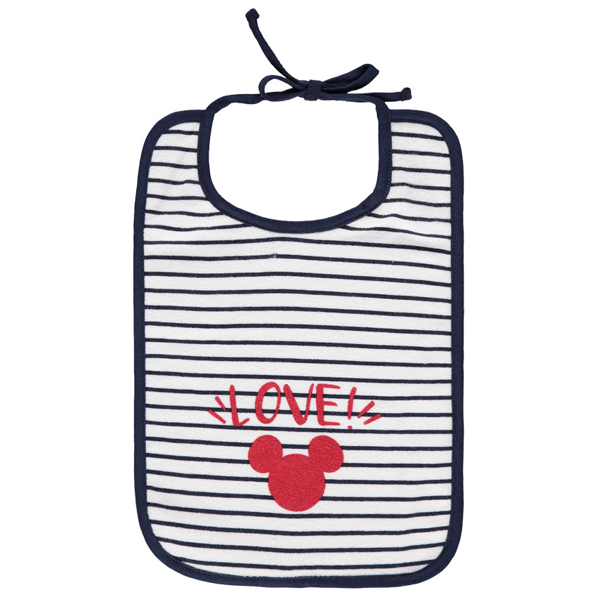 Babero rayas Mickey Disney  Additional Babero rayas Mickey Disney