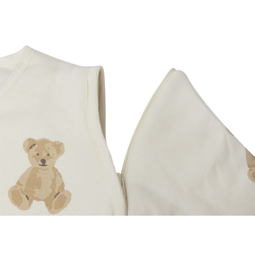 Saco de dormir con mangas extraíbles Teddy Bear 90 cm 