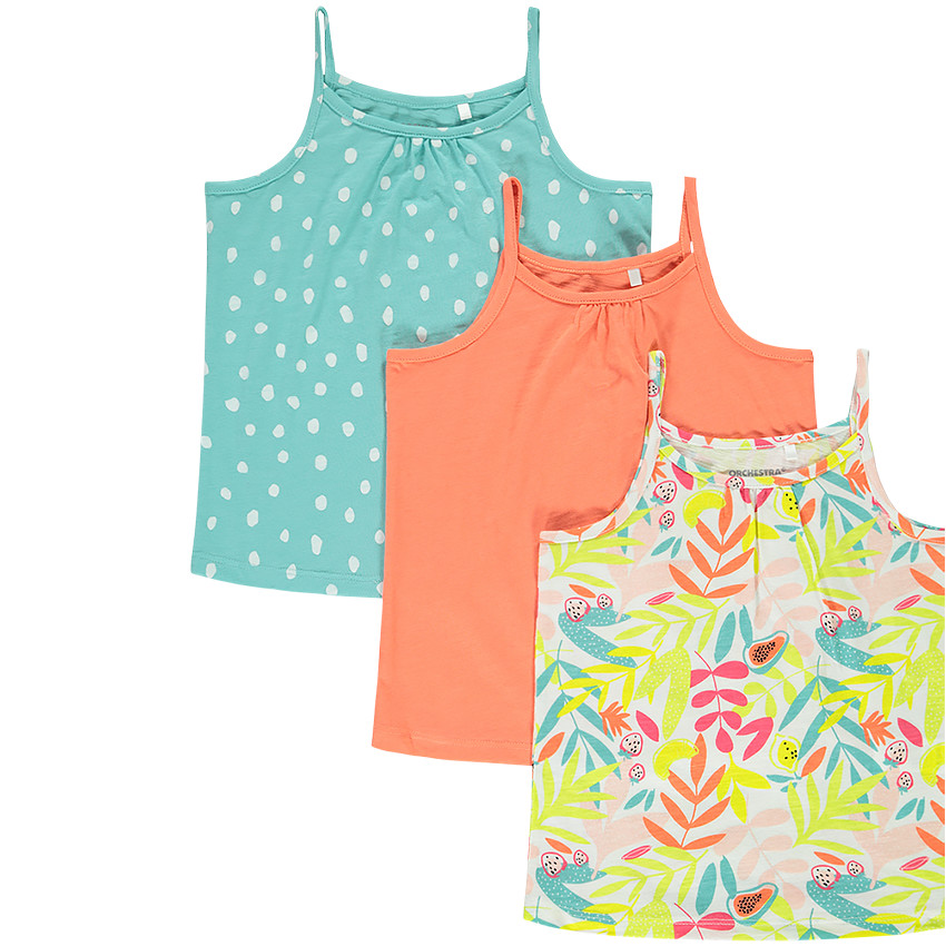 Pack 5 camisetas tirantes 