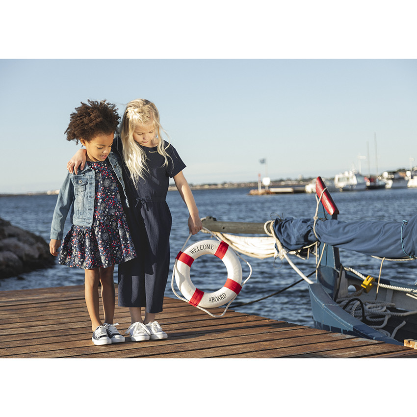 Vestido manga corta print flores  Additional Vestido manga corta print flores