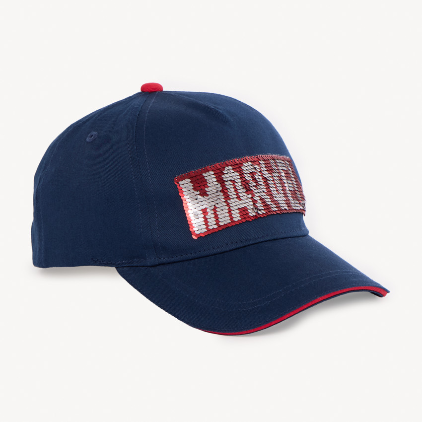 Gorra Marvel con lentejuelas mágicas para niño 