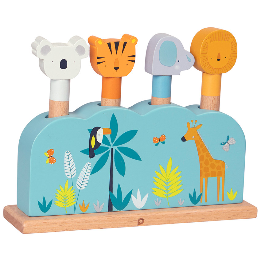 Puzzle de 6 piezas - Crazy jungle  Additional Puzzle de 6 piezas - Crazy jungle