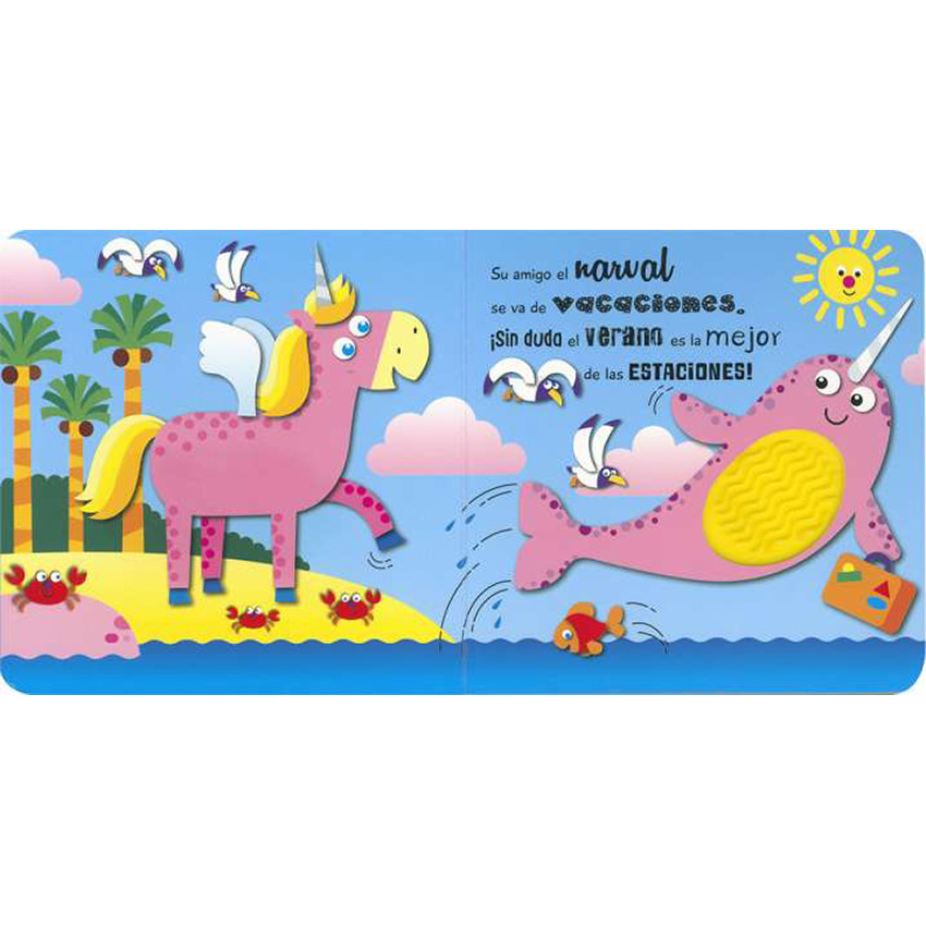 Libro El pequeño unicornio en verano +2A 