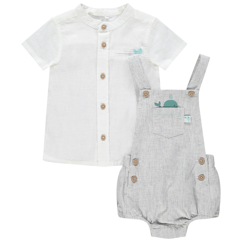 Conjunto con pichi corto y camiseta 