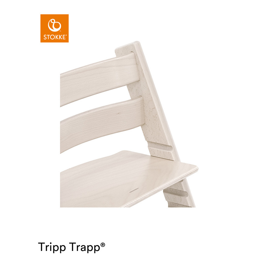Trona evolutiva Tripp Trapp haya efecto blanqueado 