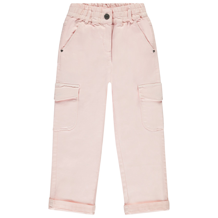Jean overdyed grande con estilo cargo niña 