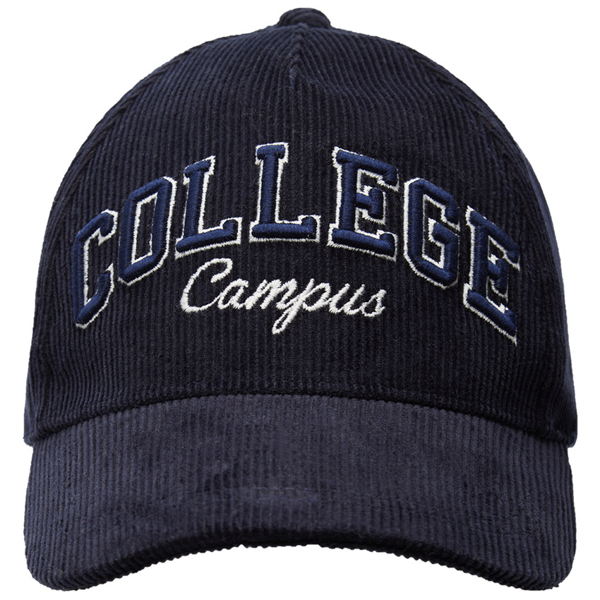 Gorra de terciopelo con bordado 3D para niño 