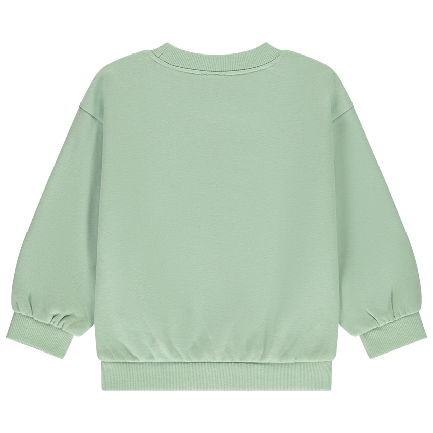 Sudadera oversize con estampado en relieve para bebé niño 