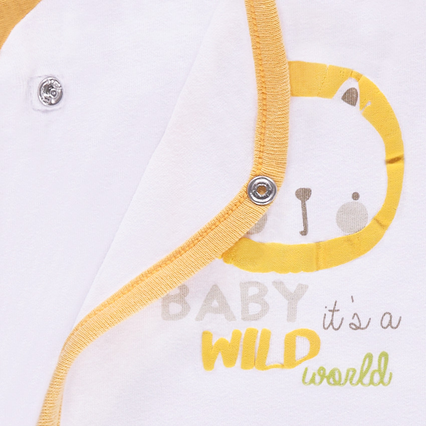 Pack de 7 bodies de jersey de manga corta con dibujos de fantasía 