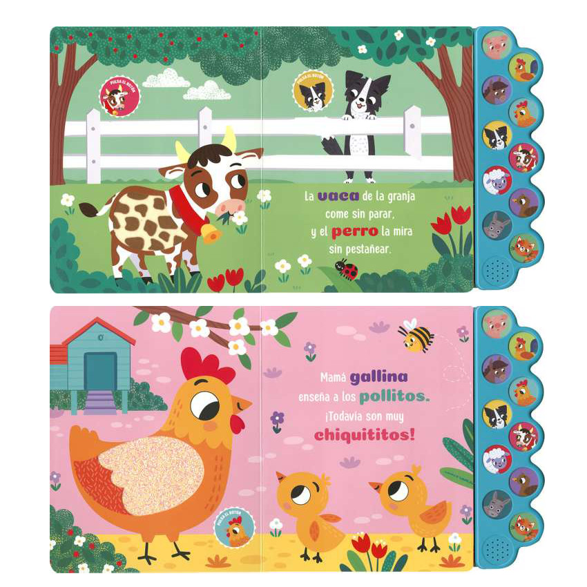 Cuento Sonidos de la granja +3 años 
