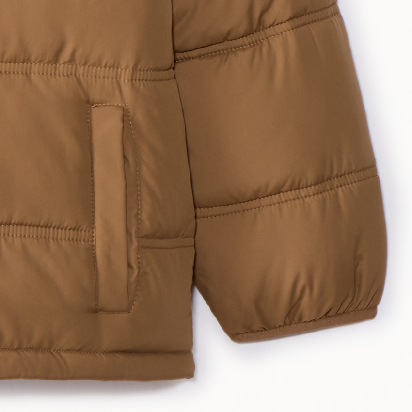 Anorak acolchado con forro de micropolar para niño 