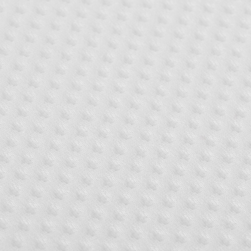 Colchón de viaje plegable 60 x 120 cm blanco 