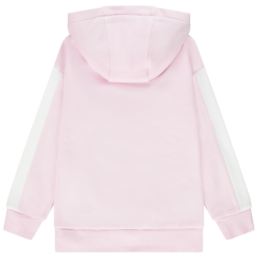 Sudadera larga de felpa con capucha Titi para niña 