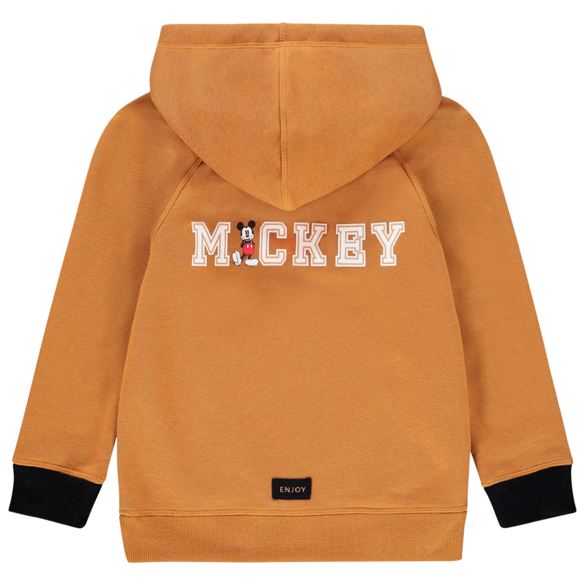 Sudadera en lana con capucha y patrón de Mickey Mouse de Disney para niño 