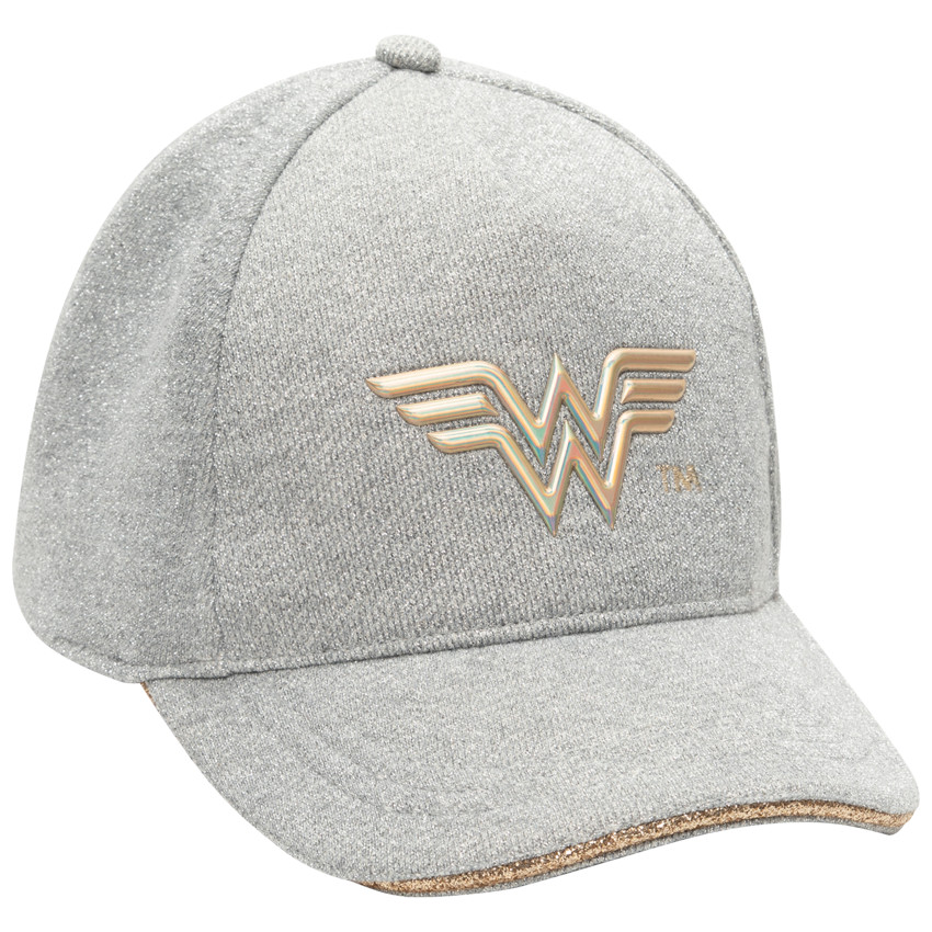 Gorra tejido brillante logo Wonder Woman 