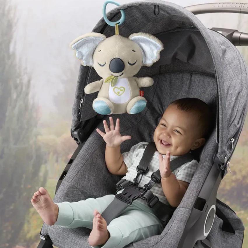 Peluche musicale Mon Koala Câlin À Emporter gris 