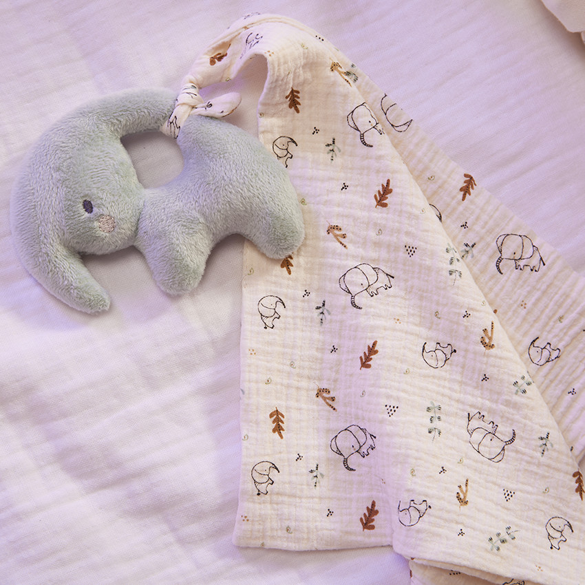 Doudou pañuelo elefante para bebé 