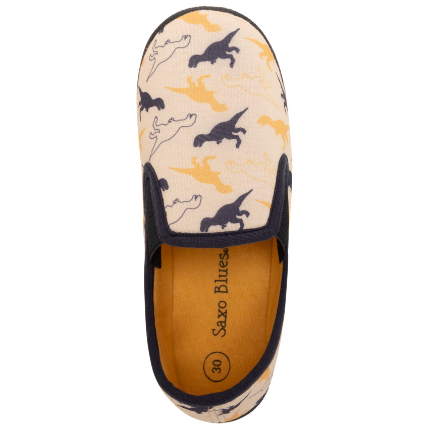 Chaussons bajos estampado dinosaurios para niño 