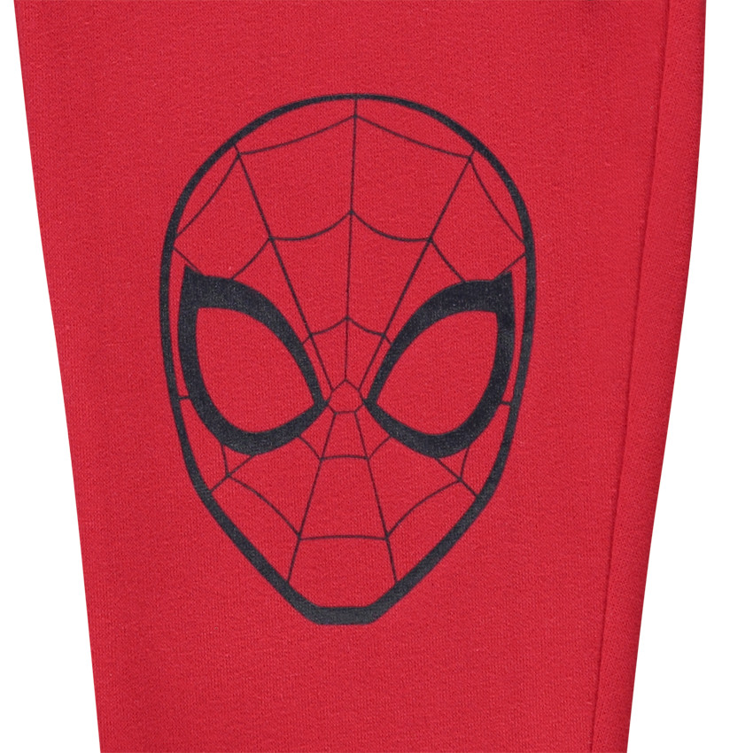 Marvel Sudadera con capucha de Spiderman para niño, Rojo/Azul