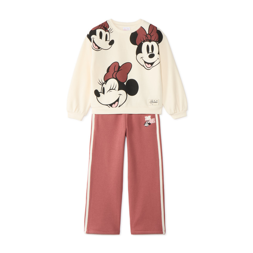 Conjunto de chándal para niña con estampado de Minnie Disney 