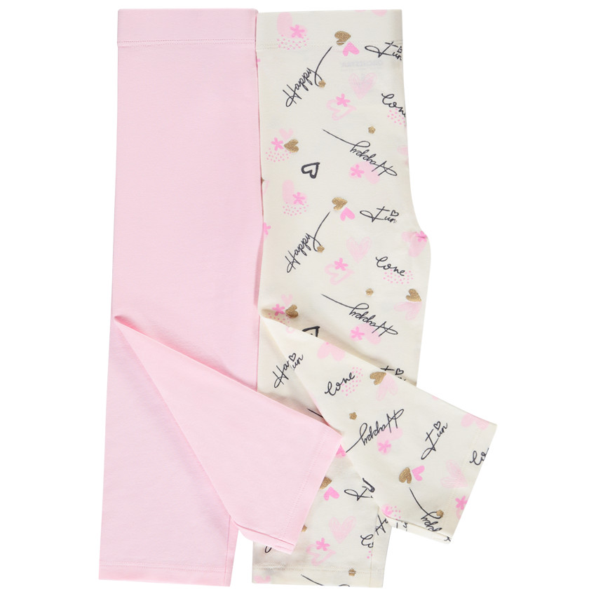 Pack de 2 mallas cortas fantásticas para niña 