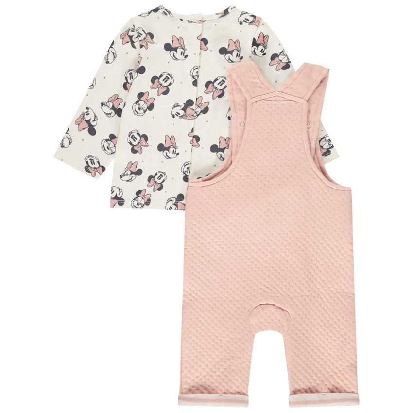 Conjunto peto + camiseta manga larga Minnie Disney 