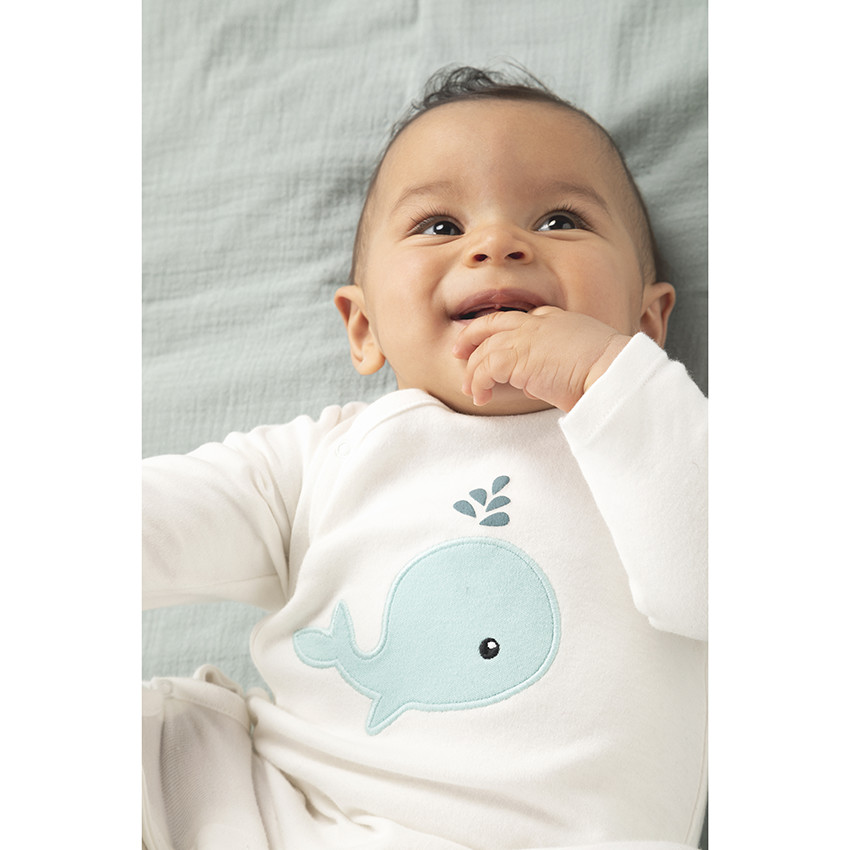 Pack 2 peleles motivo ballena 