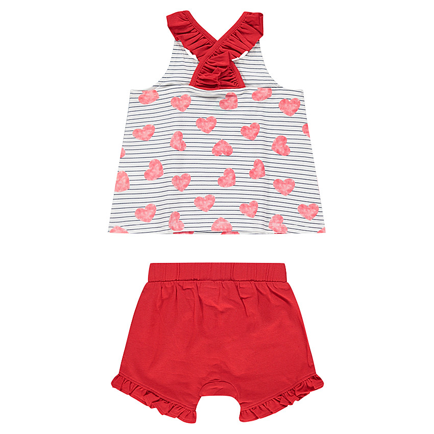 Conjunto de camiseta ©Disney estampado Minnie y pantalón corto con lazo  Additional Conjunto de camiseta ©Disney estampado Minnie y pantalón corto con lazo