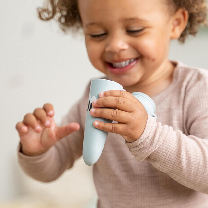 Moldes de silicona para helados x 3 Dotti azul 
