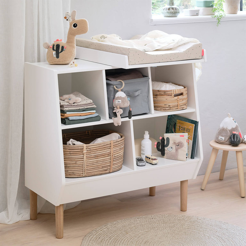 Lange Tétra Gots 70x70 cm - Lalee Sable 3 pièces  Additional Lange Tétra Gots 70x70 cm - Lalee Sable 3 pièces