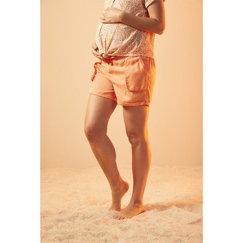 Short fluido con lazo para mujer 